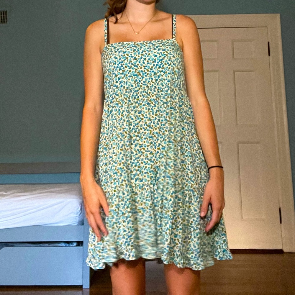 floral flowy dress